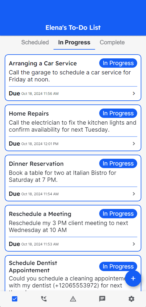 Assindo managing your to-do list